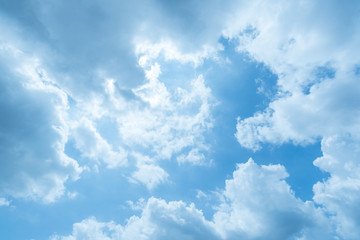clear blue sky,clouds with background