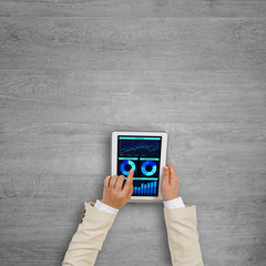 Using financial application