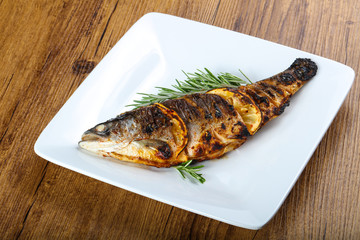 grilled trout