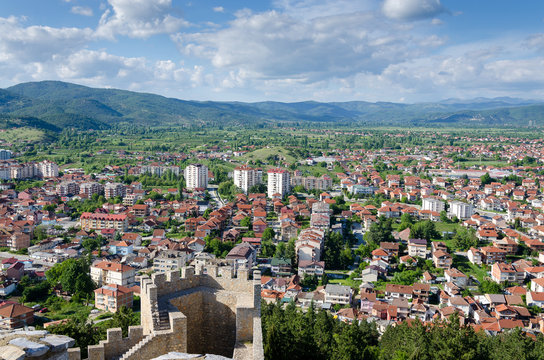 Overview of new residential district,Ohrid, Macedonia (FYROM)
