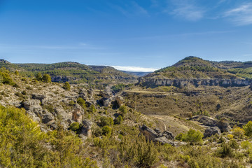 Fototapeta na wymiar View of the rocks, Cuenca, Spain