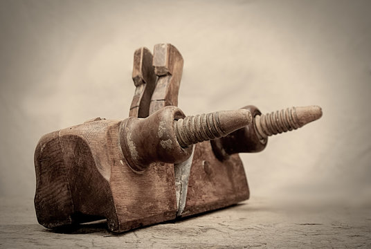 Vintage Woodworking Tools, Stylized Hdr Image