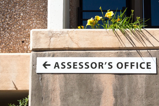 Assessor's office sign