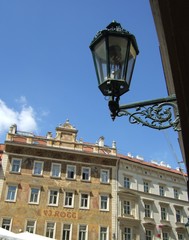 Fototapeta na wymiar Alte Straßenlaterne, Prag