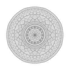 Mandala coloring book for adults