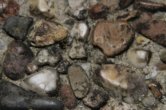 Kieselsteinplatten