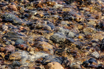 stones in river