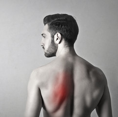 Fototapeta premium Shoulder pain