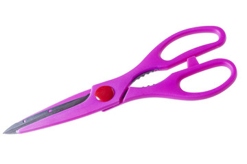 Sharp pink scissors