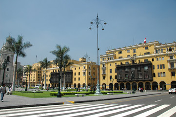 Downtown Lima Peru