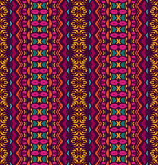 geometric striped ethnic pattern