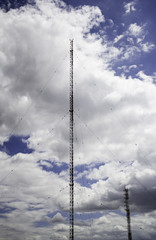 Outdoor telecommunications antenna