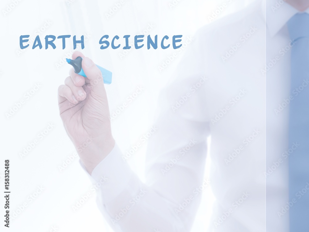 Wall mural earth science