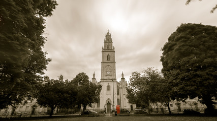Fototapeta na wymiar St Paul's Church C Portland Square Bristol England