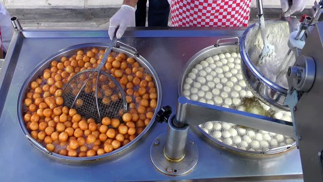 Turkish Traditional Donut Lokma