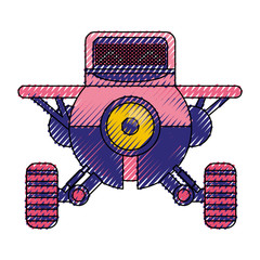 robot toy funny icon vector illustration graphic design