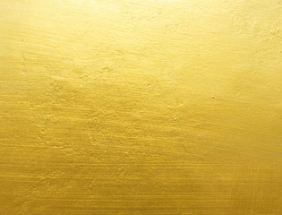 Shiny yellow leaf gold foil texture background - 158316648