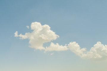 Sky Clouds in Genie Formation Rann of Kutch