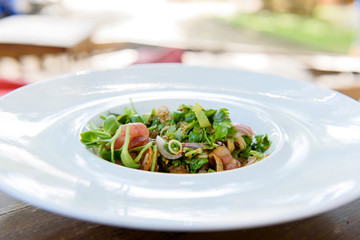 Thai stlye beef salad