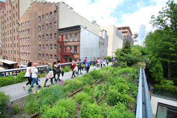 Naklejka premium High Line Walkway / New York City - USA