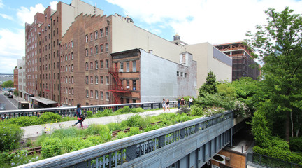 Obraz premium High Line Walkway / Nowy Jork - USA