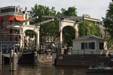 Hebebrücke in Amsterdam
