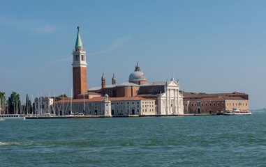 Fototapeta na wymiar San Giorgio Maggiore island, the church 
