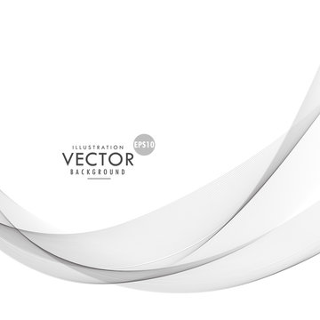elegant line wave background vector design