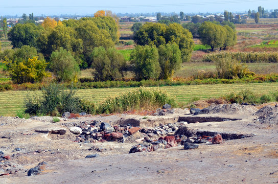 Metsamor hillfort, Armenia, archaeological excavations