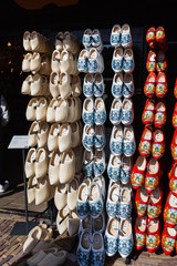 clogs for sale at a Dutch shop