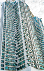 Fototapeta na wymiar High rise building With many windows