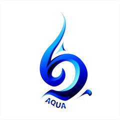 Logo Element Symbol Aqua Drop