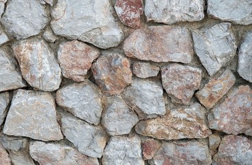 Horizontal Texture of The Asymmetrical Brick Wall