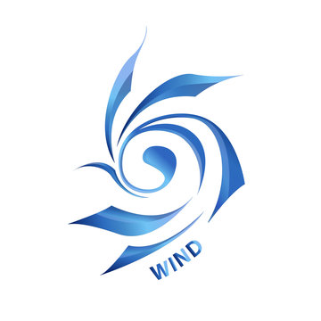 Logo Element Symbol Wind