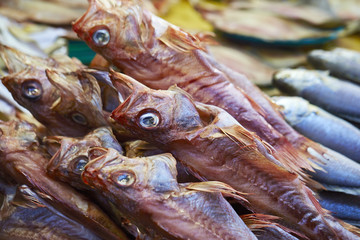Dried fishes 