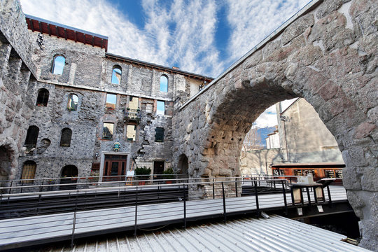 Porta Preatoria - Aosta, Valle d'Aosta, Italy