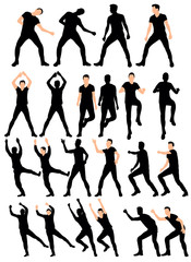   guy, dancing, collection