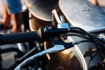 old parts of motorcycle