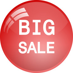 Big sale circle mirror button icon