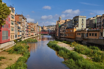 Fototapeta premium Girona is a city in Spain’s northeastern Catalonia region.