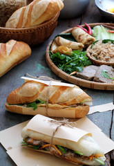  Vietnamese food, banh mi thit