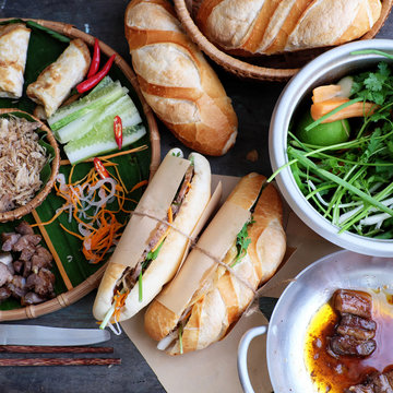  Vietnamese Food, Banh Mi Thit