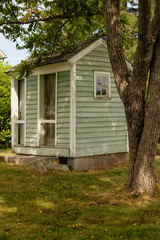 Outhouse in the Field