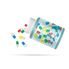 Colorful capsules set