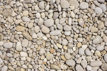 Beach pebble background