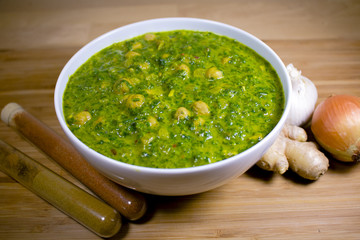 Kichererbsen-Spinat-Curry