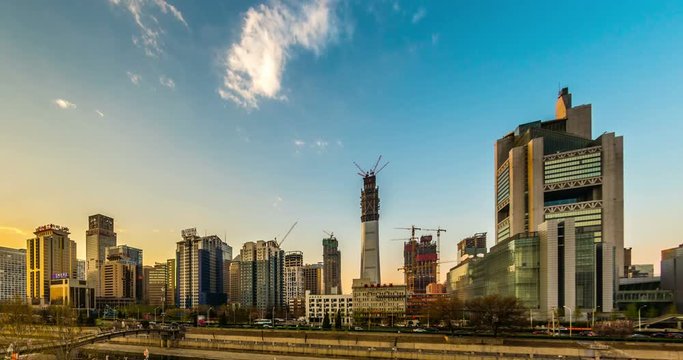 China Zun, is a supertall skyscraper under construction in Beijing