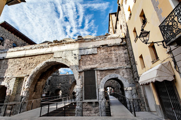 Porta Preatoria - Aosta, Valle d'Aosta, Italy