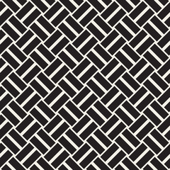Shapes seamless pattern background. Stylish symmetric lattice.  Abstract geometric tiling mosaic