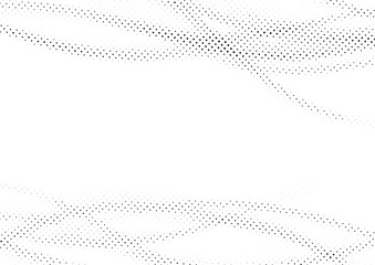 Nice textured in wavy pattern dotted background layout. Retro polka dot swoosh wave line effect. Easy to apply template